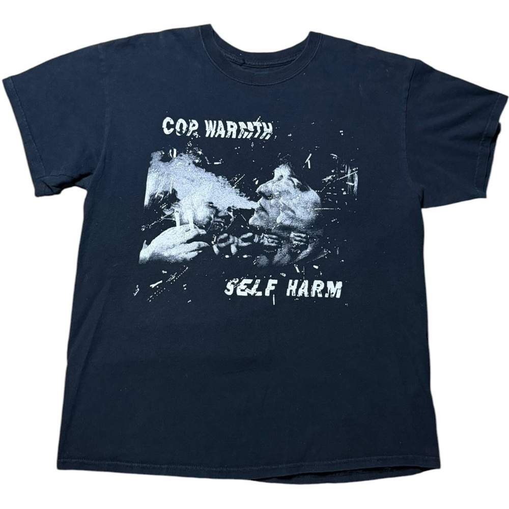 Cop Warmth Self Harm Album Punk Band T-shirt